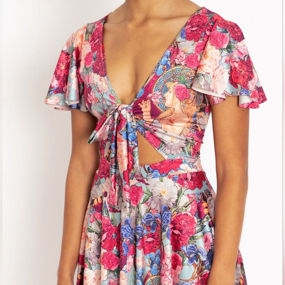 Blackmilk Fragrance of Violets Rio Dress - LIMITED